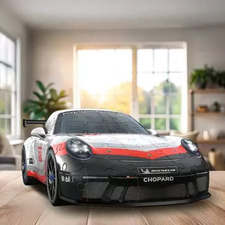 Ravensburger Iconics Porsche 911 GT3 Cup 3D Puzzle – 108 Teile – 25,1×11,1×8 cm – ab 8 Jahren