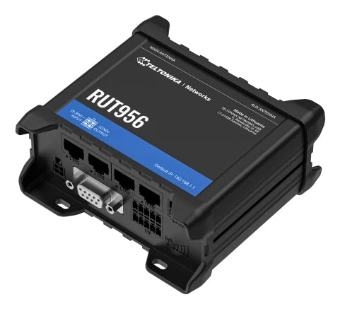 Teltonika RUT RUT956 – LTE-Router, Wi-Fi 4, LTE (2G/3G/4G), 2x SIM