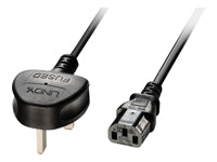 Lindy Netzkabel, IEC C13 auf UK-Stecker, 5 m