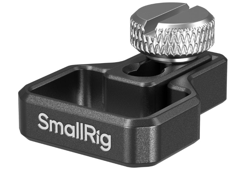 SmallRig 6406 Montageschelle – Aluminium, 27 × 23,5 × 37 mm, 1/4" – für Sony Alpha 7 V/7 IV – Schwarz