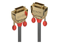 Lindy DVI-D Dual-Link Kabel 2560×1600 – 3 m – Grau