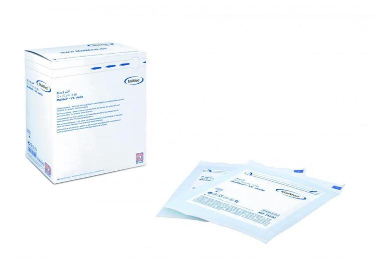 MaiMed Sterile Vlieskompressen – 100 × 100 mm, 50 Stück