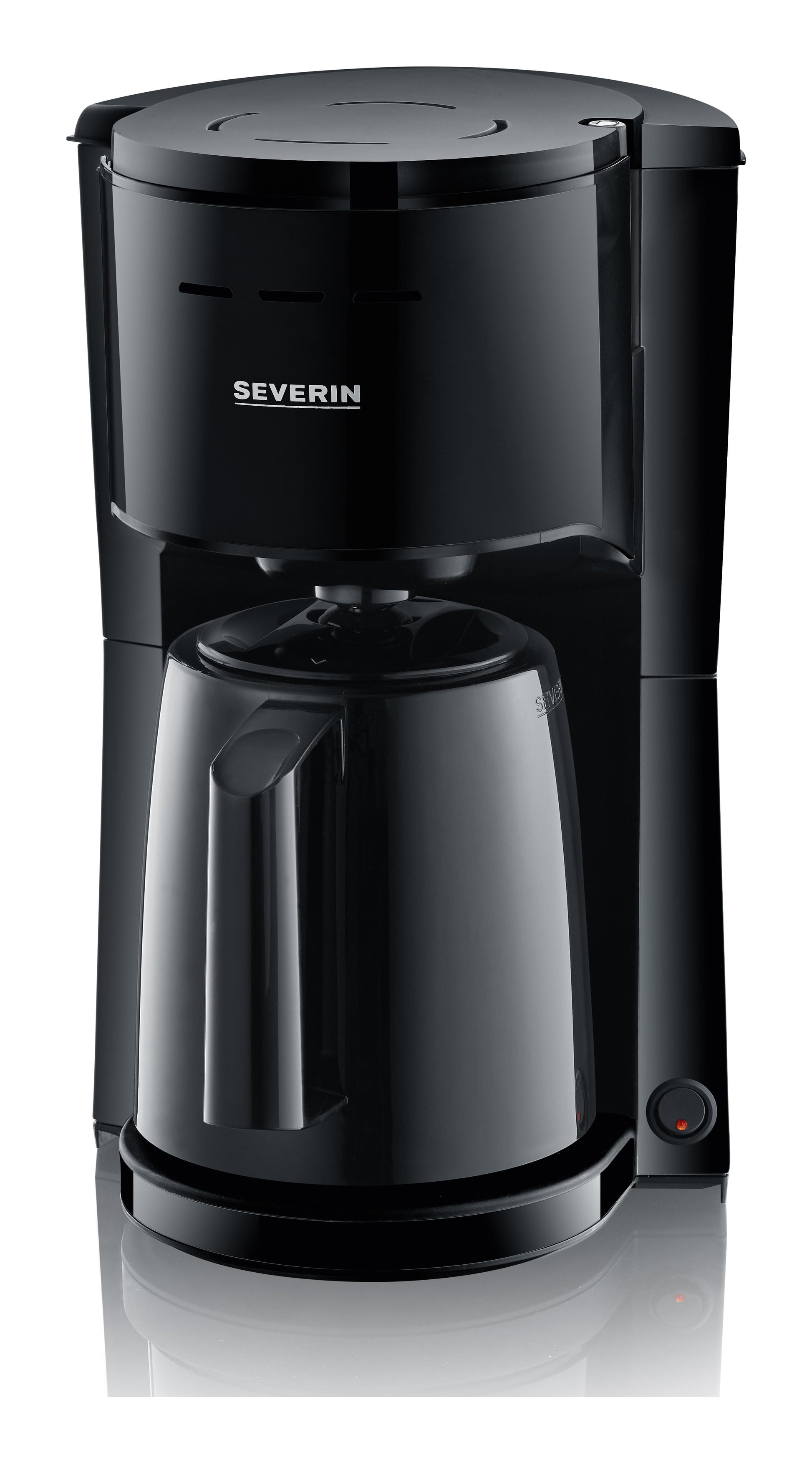 Severin KA 9306 Filterkaffeemaschine – 8 Tassen, 1 l, Karaffe, Schwarz