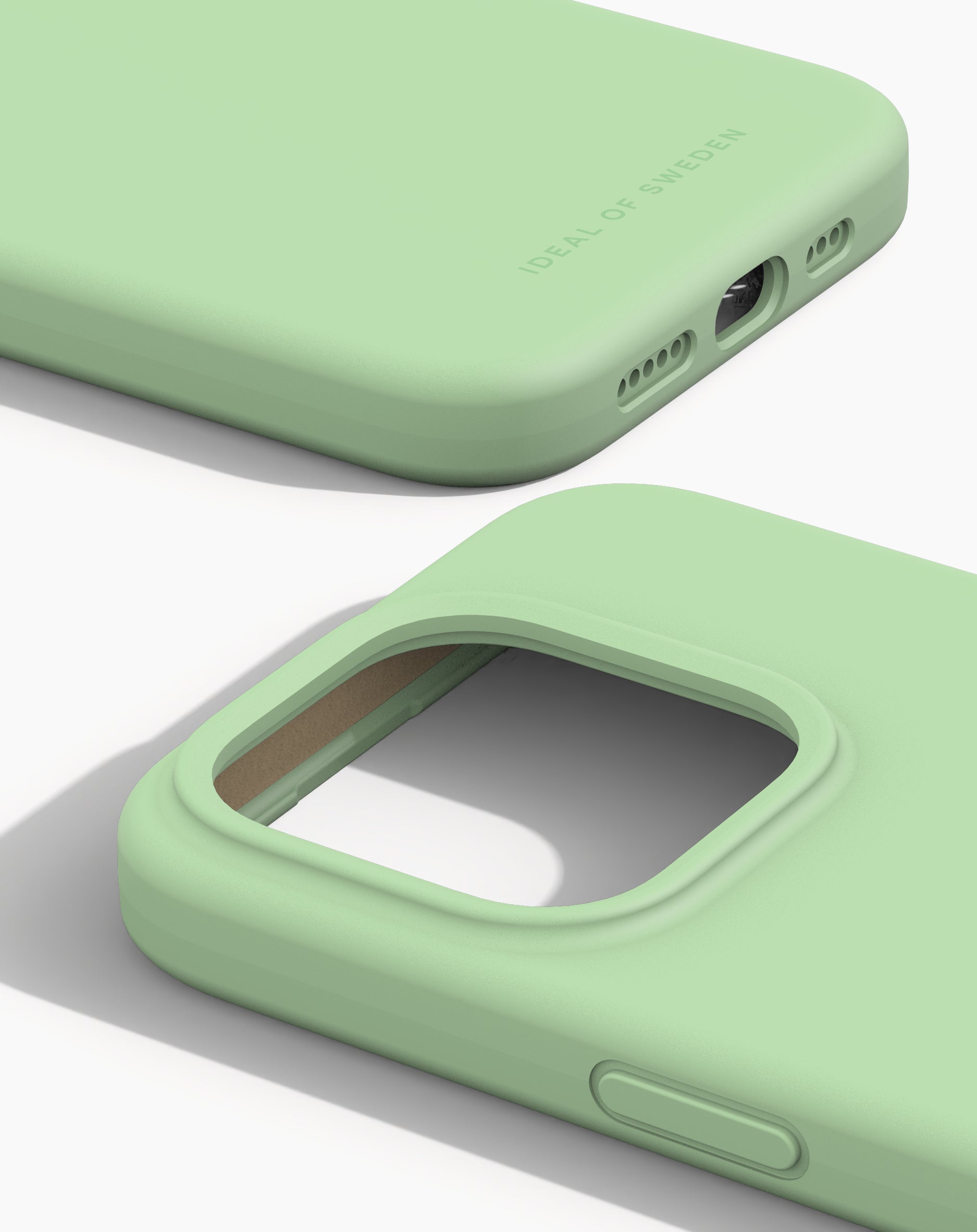 Ideal of Sweden – Backcover – für Apple iPhone 15 Pro – Mint – PC, recyceltes Polyester – MagSafe-kompatibel