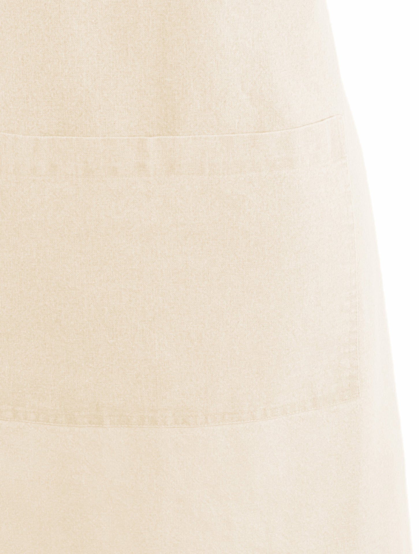 Tiseco Kochschürze Myrna – waschbar bei 30 °C – 100% Bio-Baumwolle – beige