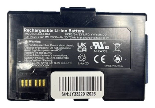 Honeywell Akkubasis – für LNX3, schwarz