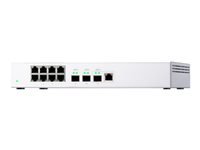 QNAP QSW-308-1C – Unmanaged Switch – 8× 1G, 2× SFP+, 1× Combo‑SFP, Desktop