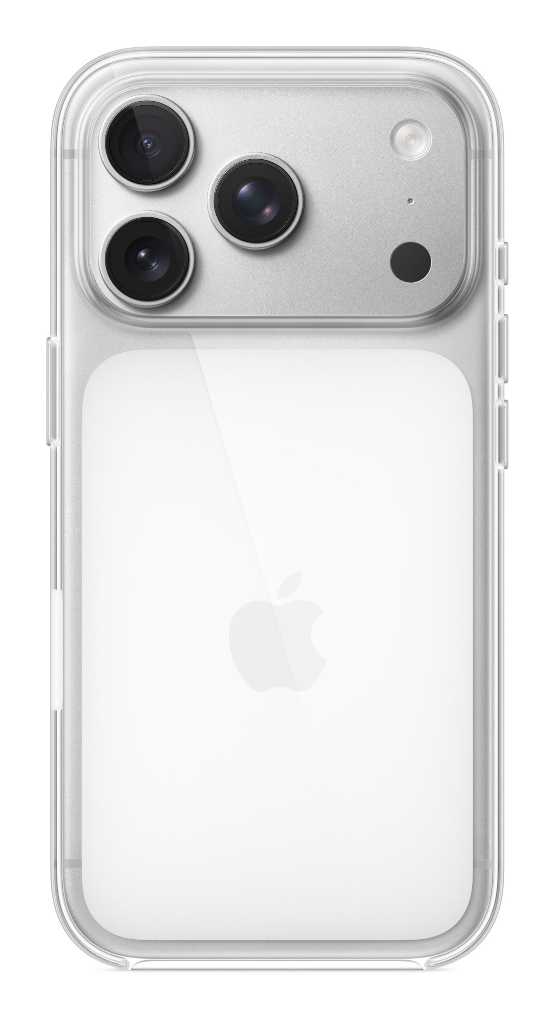 Apple Clear Case Backcover – für Apple iPhone 17 Pro, MagSafe, PC, Transparent