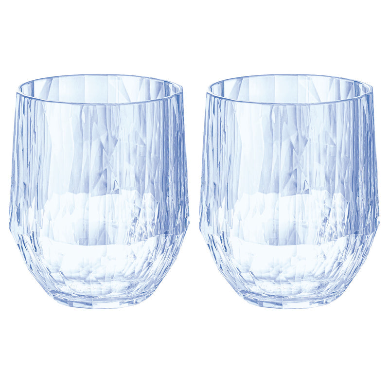 Koziol Becher Club Nr. 23 – 2er Set, 200 ml, Ø 8,5 cm, H 9,8 cm, Kunststoff (Superglas), spülmaschinenfest