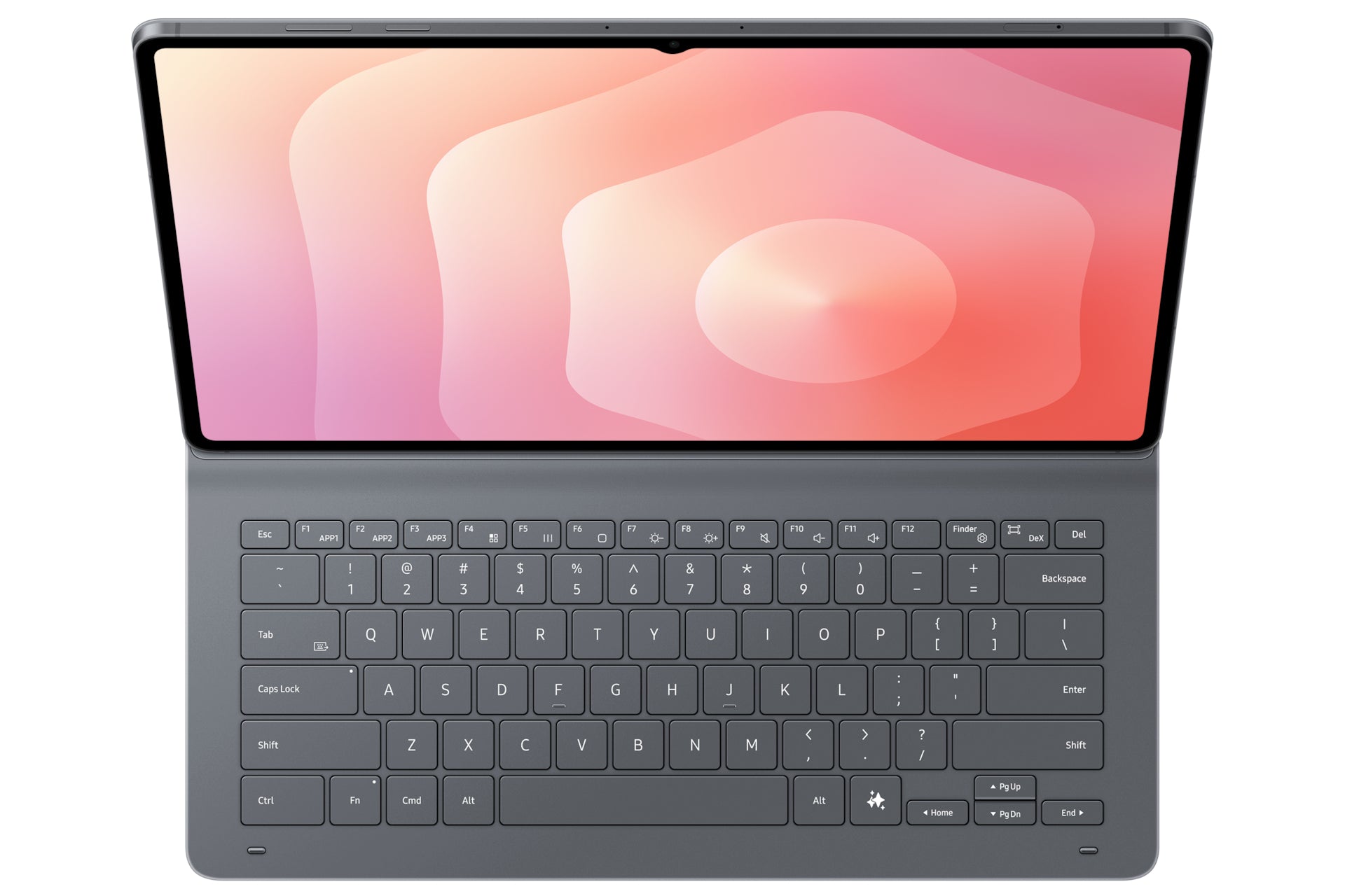 Samsung Tastatur-Case für Galaxy Tab S11 Ultra 14,6" – QWERTZ (CH) – Schwarz