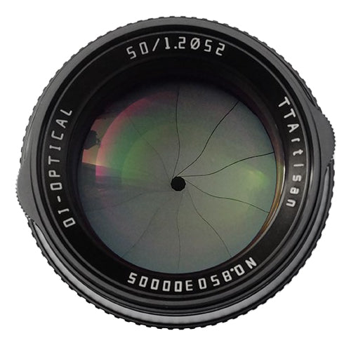 TTArtisan A06B-X 50 mm f/1.2 Objektiv – Fujifilm X-Mount, APS-C, manuell, 52 mm Filter