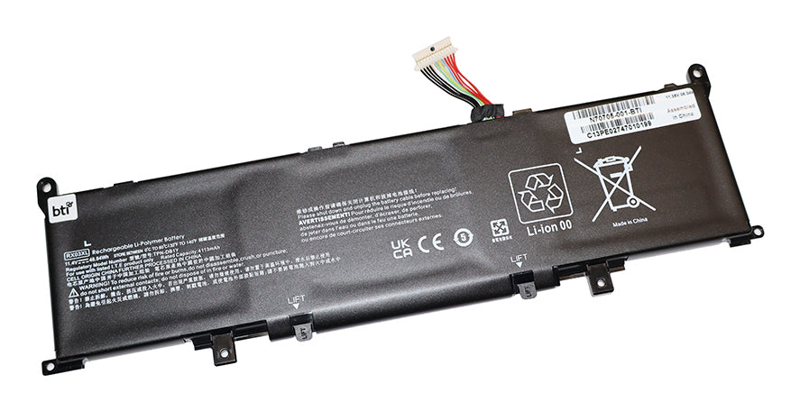 Origin Storage BTI Notebook-Akku – für HP ProBook 460 G11 (AV7E8AV, AU8N5AV, RX03XL) – 48 Wh, 11,4 V (3 Zellen) – Schwarz