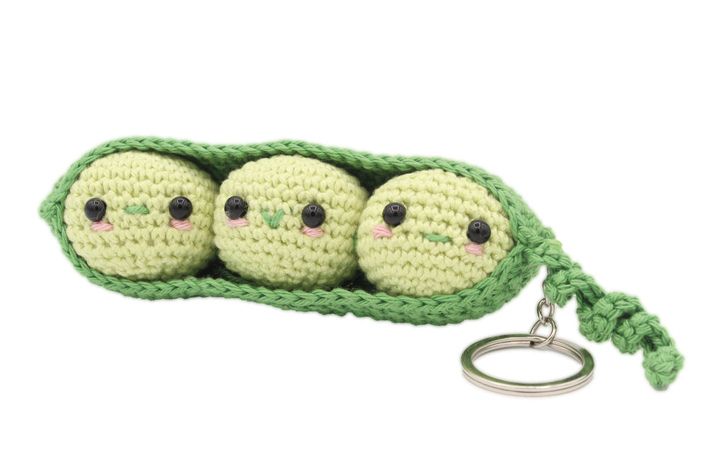 Hardicraft Häkelset Erbsen – 18 cm, Pink