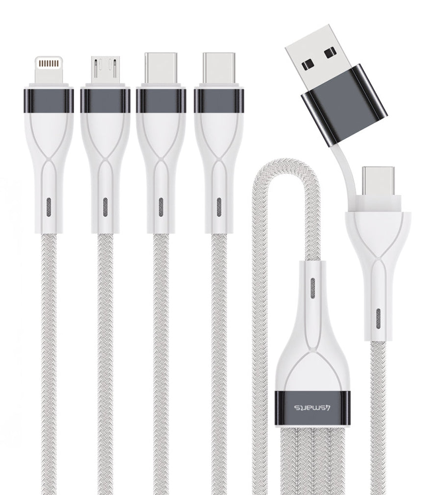 4smarts USB-Kabel, USB-A zu USB-C, 0,25 m, Ladekabel