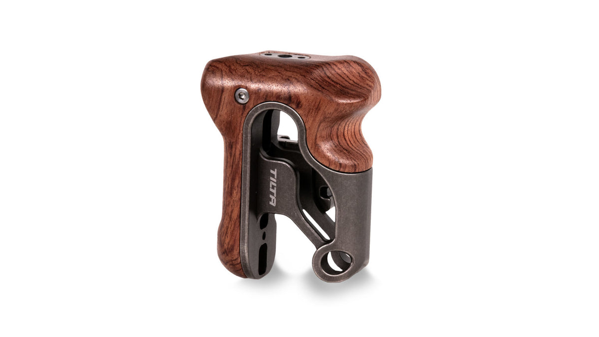Tilta TA-RWH4 Handgriff (rechts) – 1/4-20" Gewinde, Holz/Grau – für RED KOMODO, Sony A7S III u. a.
