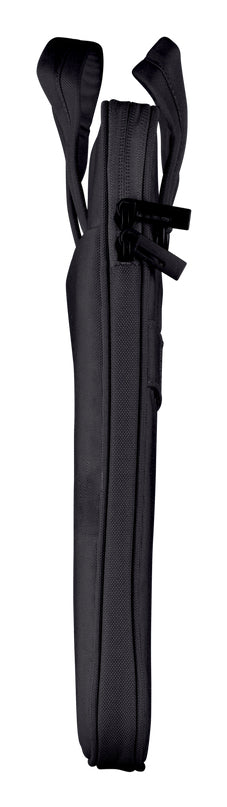 Trust Notebook-Tasche bis 14" – aus recyceltem Polyester, 2 Fächer – Schwarz