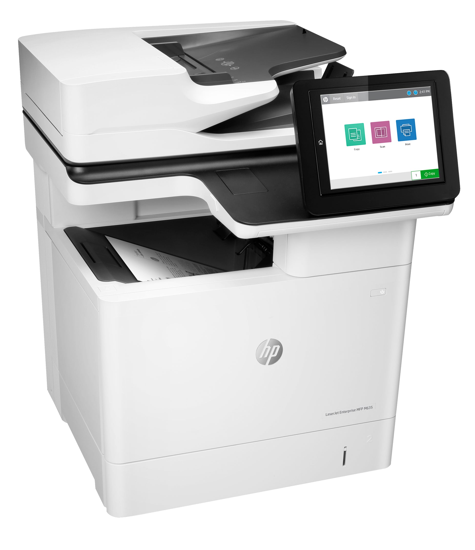 HP Enterprise M635H – S/W Laser-MFP – Duplex, ADF, 150-Blatt ADF