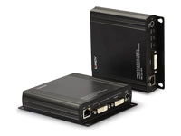 Lindy 39245 – KVM Extender-Set, über Cat6, 1× DVI-I Ein-/Ausgang, 4× USB 2.0, 1920×1200@60 Hz, 140 m, RS-232, Audio