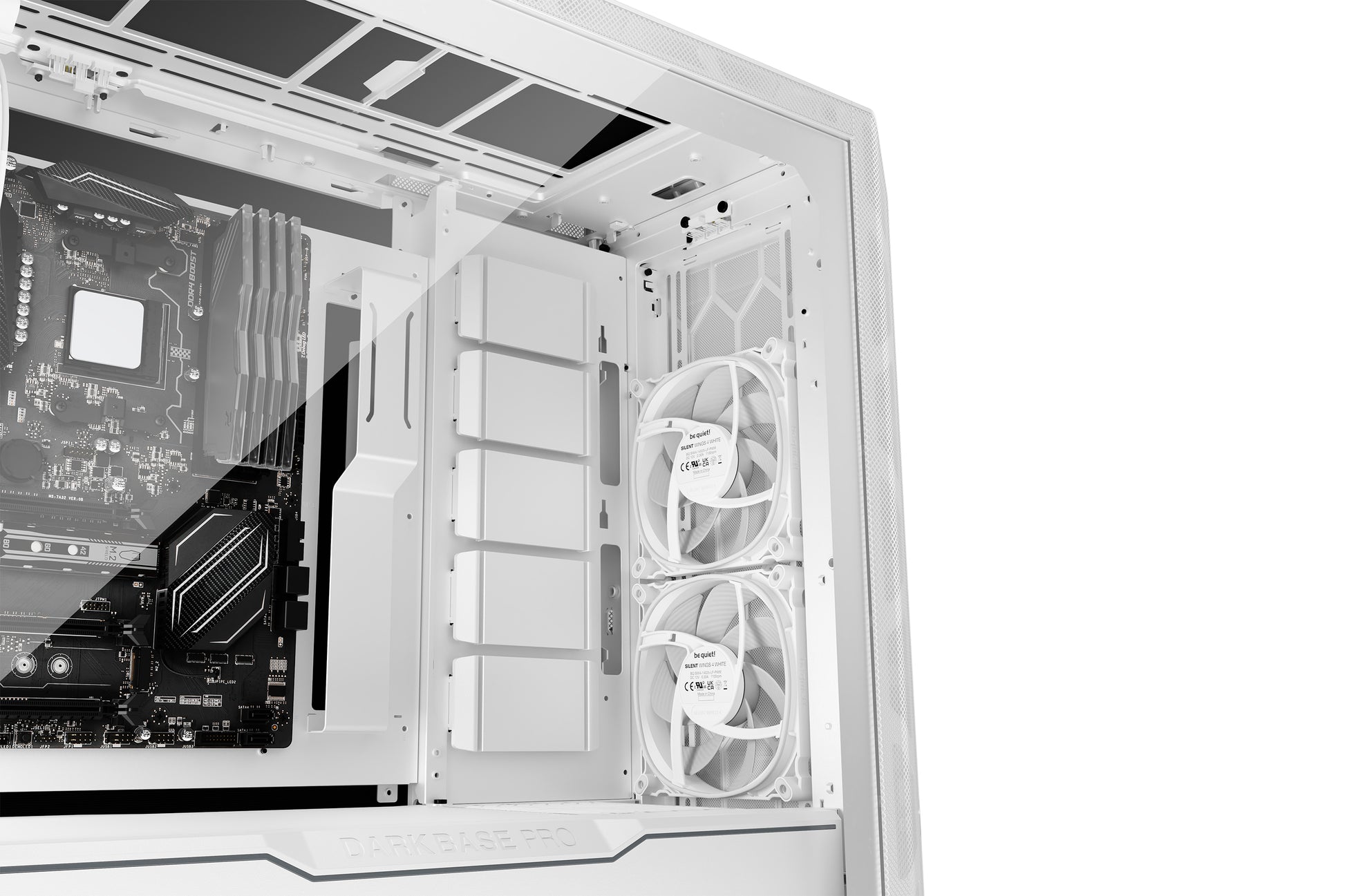 be quiet! be quiet DARK BASE PRO 901 – Tower – Weiss, ATX/EATX/micro-ATX/XL-ATX, Seitenfenster, 8 Slots, 275×604×569 mm