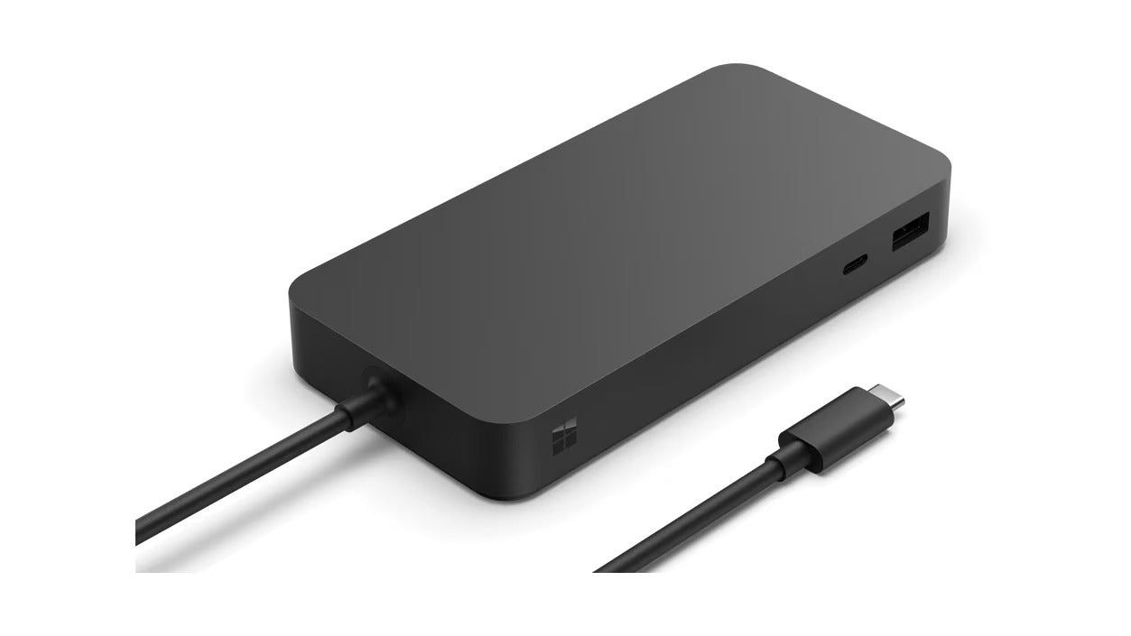 Microsoft Surface Thunderbolt 4 Dockingstation – für Microsoft Surface, USB-Port, Schwarz