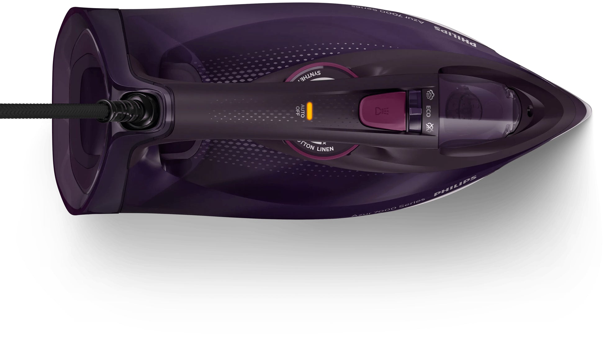 Philips Dampfbügeleisen DST7061/30 – 3000 W, SteamGlide Elite-Sohle, Dampfstoß 250 g/min, Violett