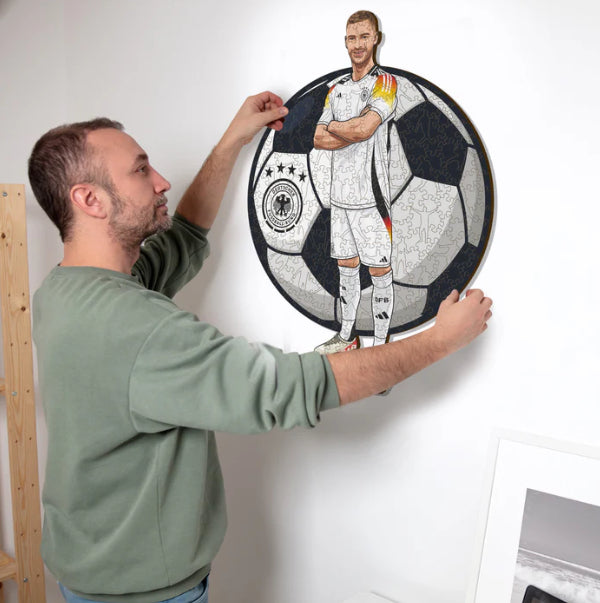 Iconic Puzzles Joshua Kimmich (Deutsche Nationalmannschaft) – Logikspiel, 1 Spieler, ab 10 Jahren
