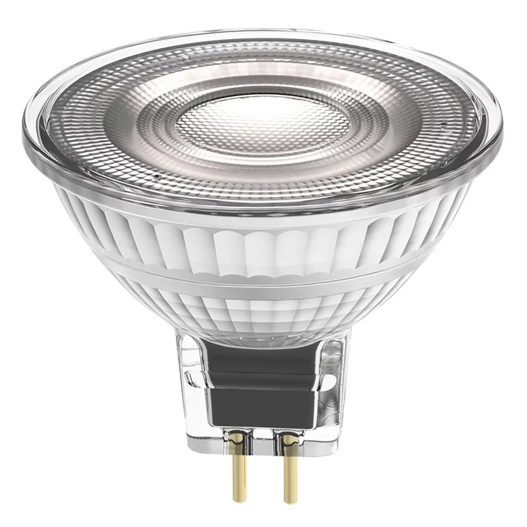 Osram Superstar LED-Reflektor MR16 GU5.3 – 5 W dimmbar, 345 lm, 2700 K warmweiss, transparent
