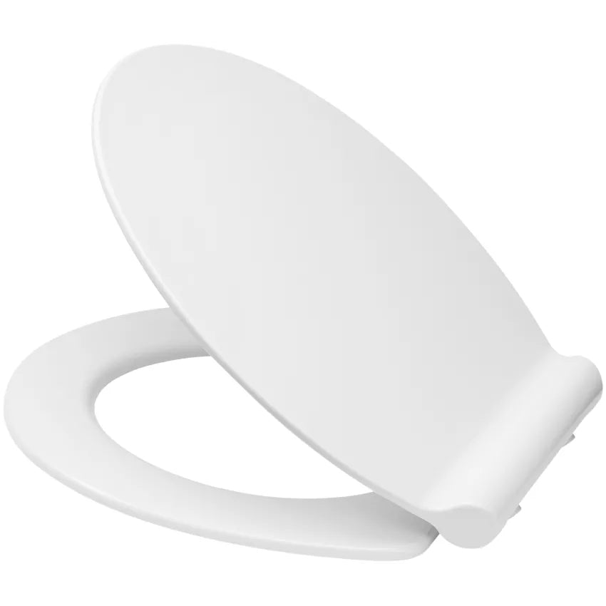 Diaqua Toilettensitz – Duroplast, Weiss, Verlängert, 37,1 × 44,4 cm