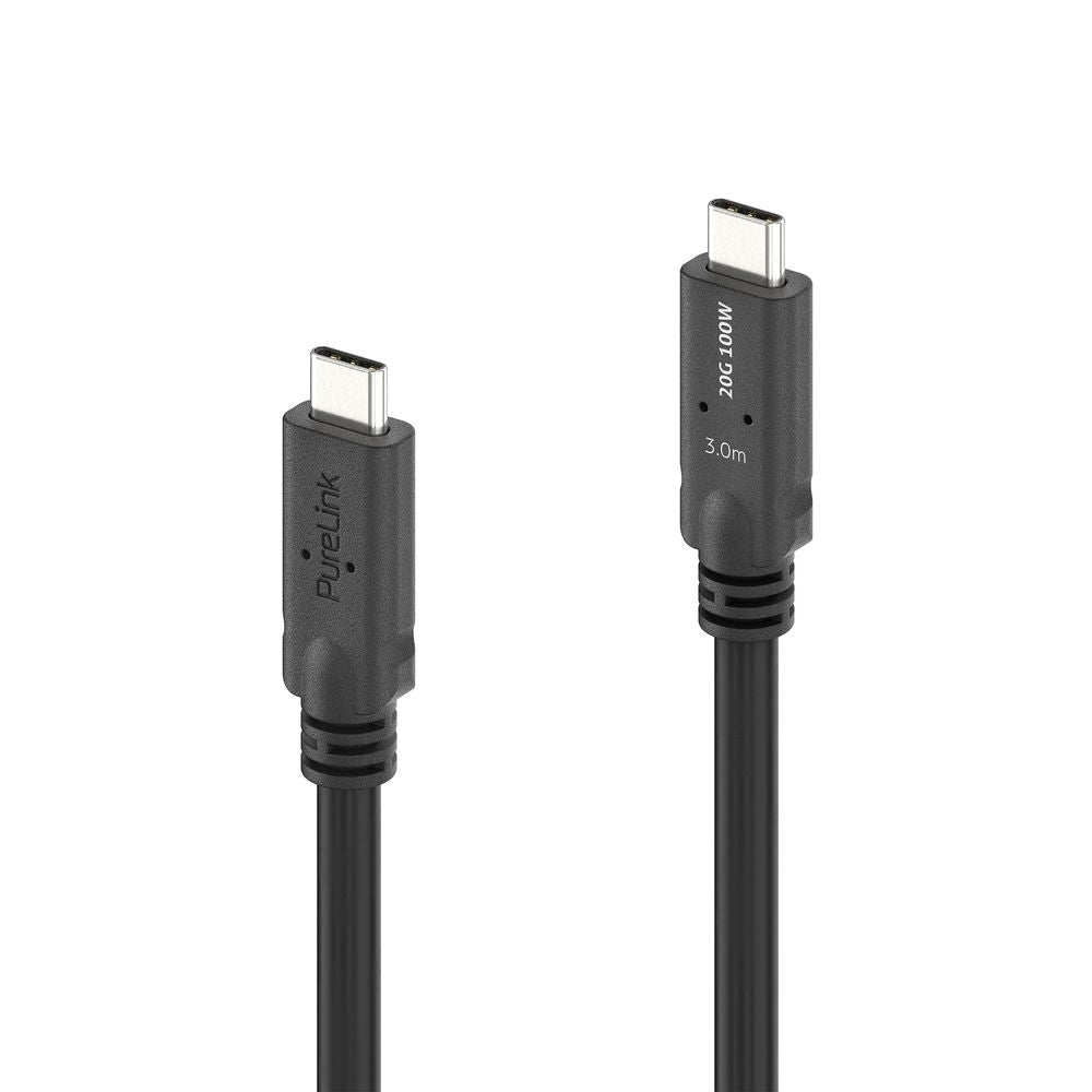 PureLink USB-Kabel, USB-C zu USB-C, 1 m, USB4, Lade-/Datenkabel