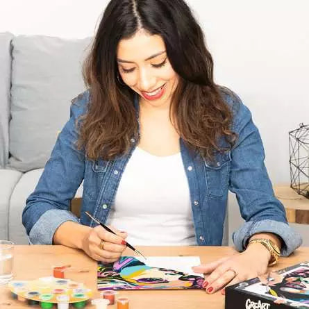 Ravensburger Colorful Woman – Malset – Gesicht – 24 × 30 cm – ab 12 Jahren