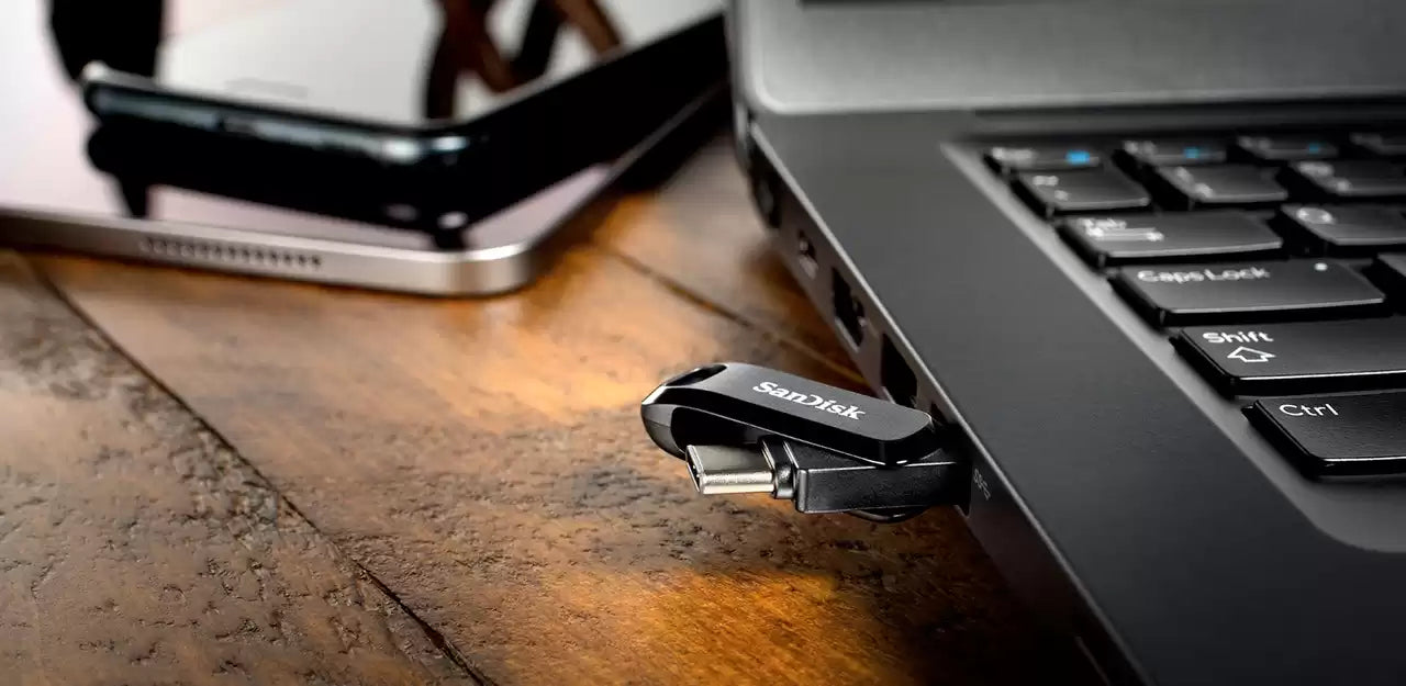 SanDisk Ultra Dual Drive Go USB-Stick – 512 GB, USB-C, Absinthgrün