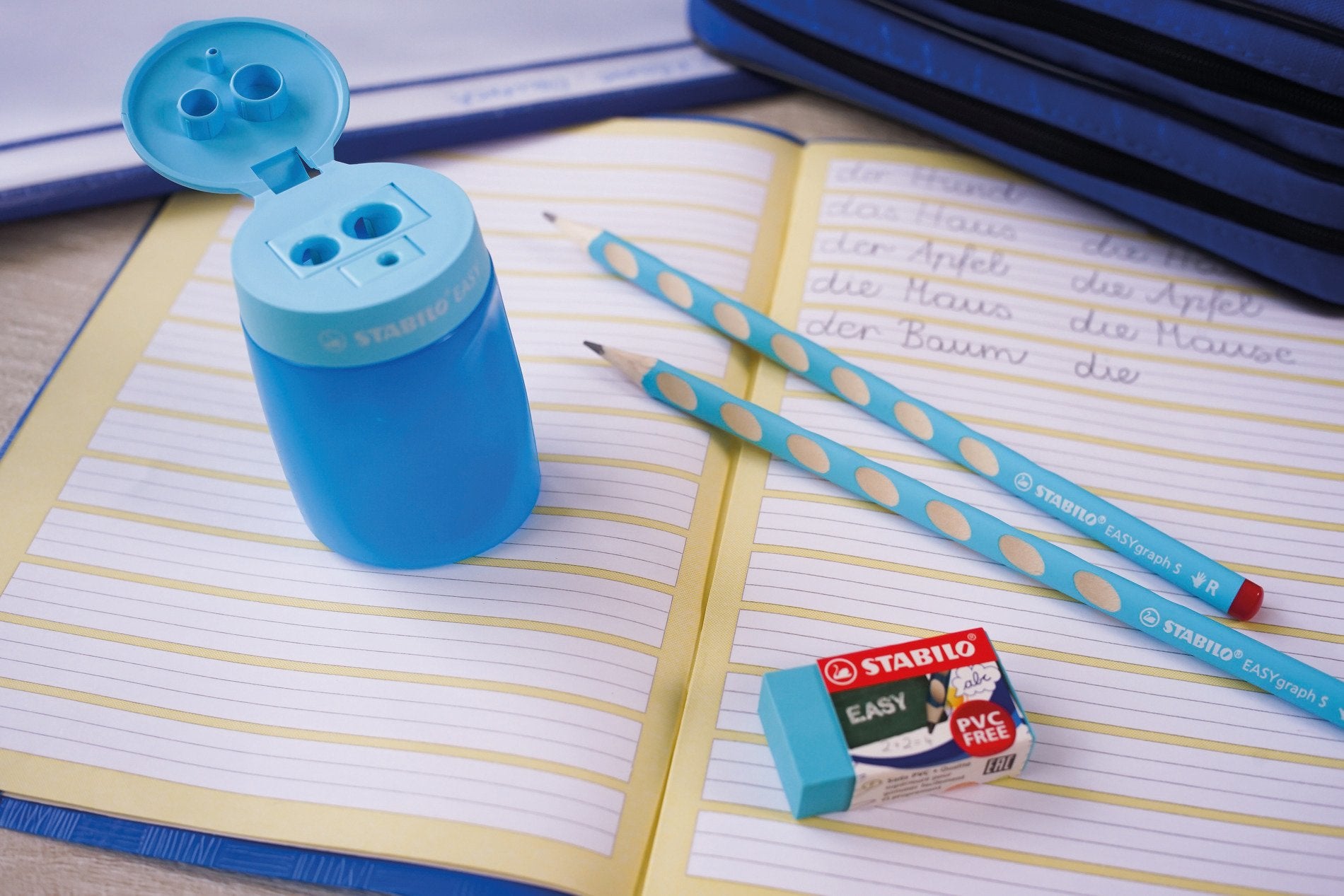STABILO EASYgraph S Bleistift HB, dreikantig, mit Griffmulden