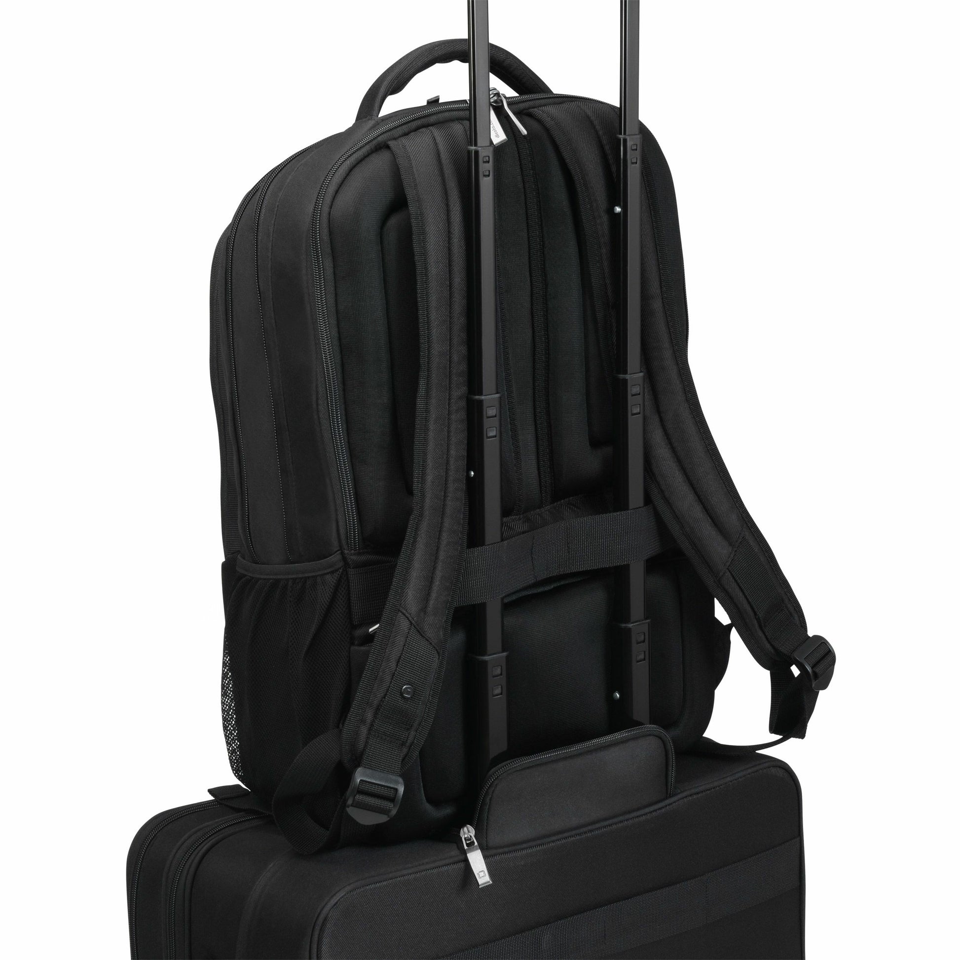 DICOTA Notebook-Rucksack 15,6" – aus recycelten Materialien – Schwarz