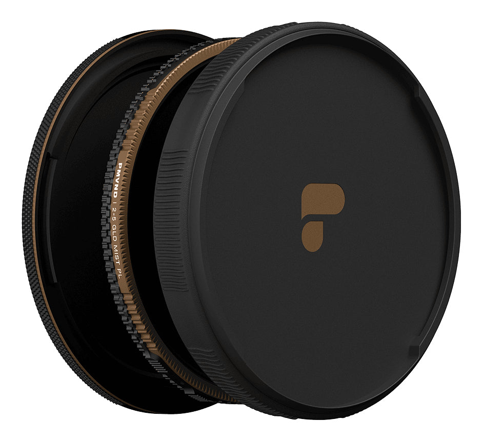 PolarPro Chroma VND/PL 2-5 GoldMist 82 mm Objektivfilter – VND/PL, Aluminium, kratzfest