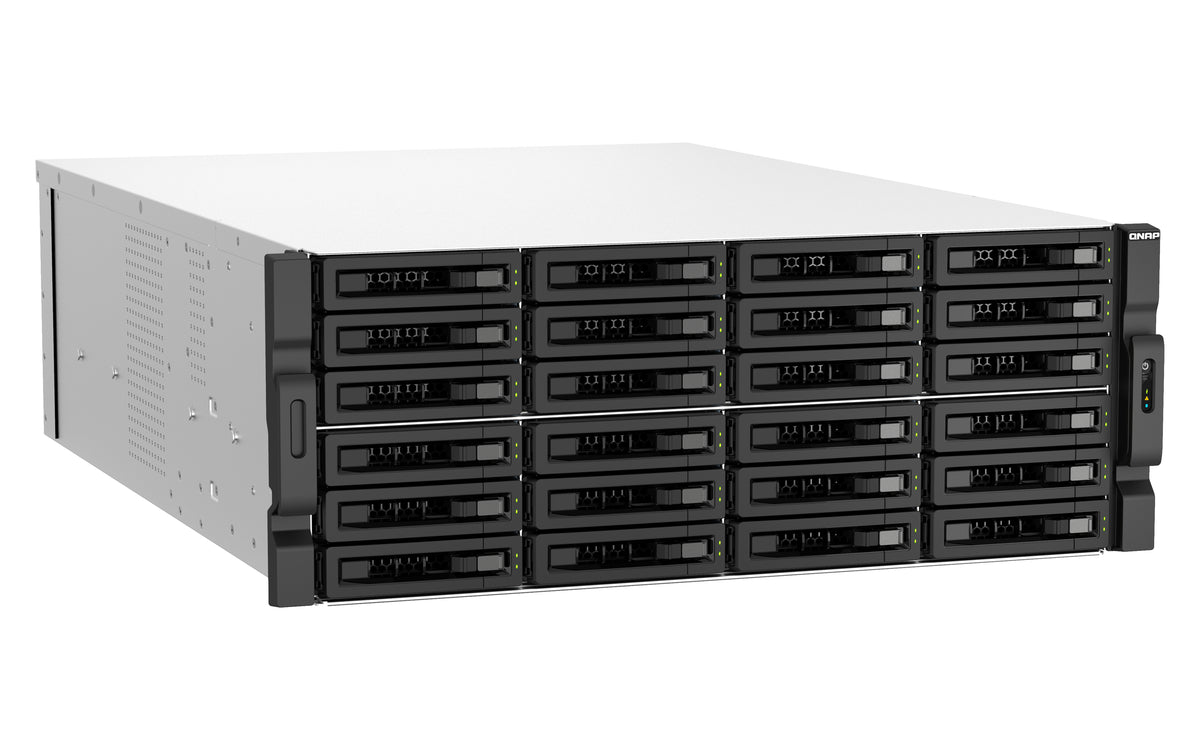 QNAP TS-H 3087XU-RP-E2378-64G Allgemeines Speichergerät – 4U 30-Bay, 2,6 GHz 8-Kern, 64 GB DDR4