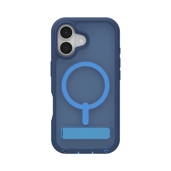 ZAGG Backcover Rainier Snap – für Apple iPhone 17 – Bryce Cobalt Horizon – Snap-/Lock-Verschluss