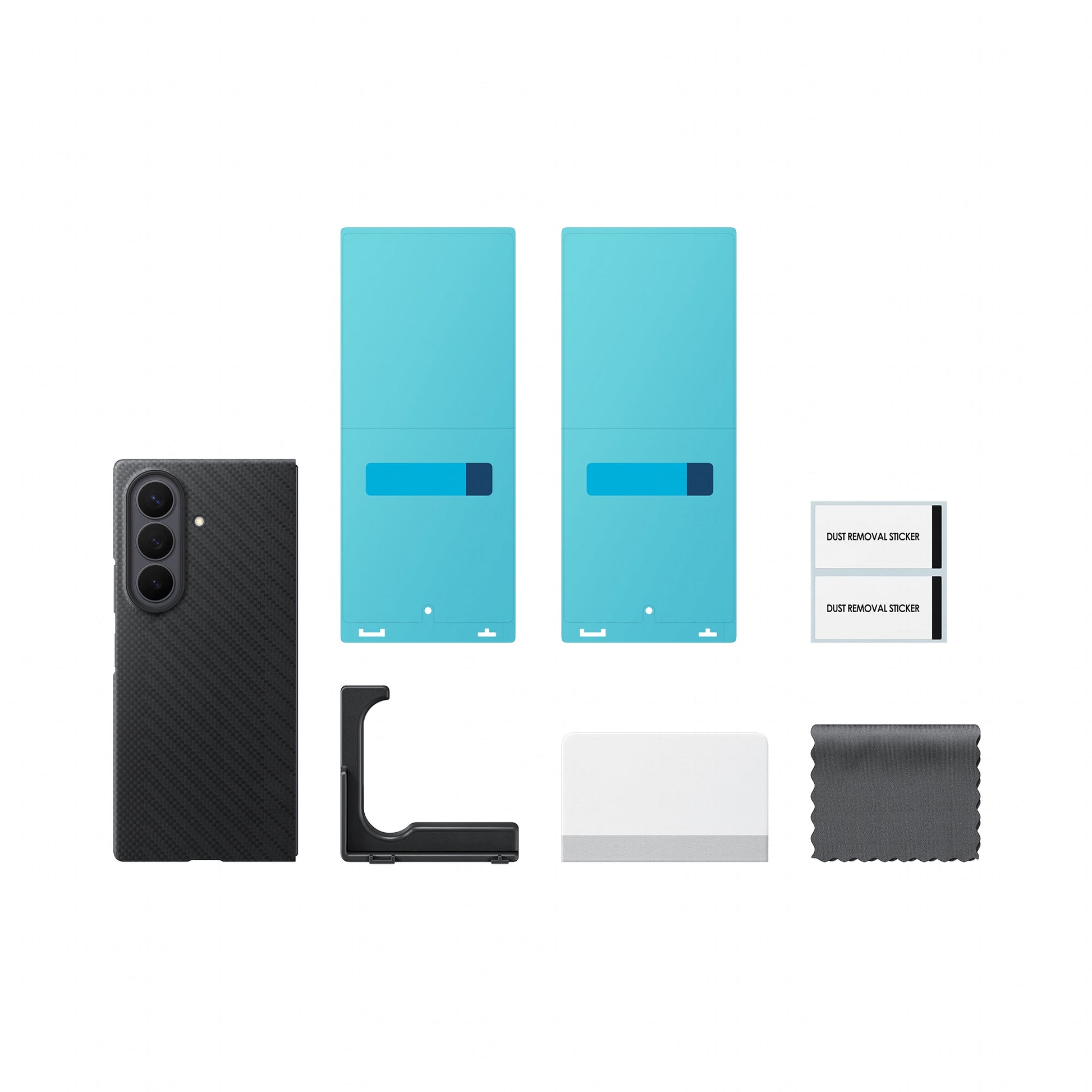 Samsung Carbon Magnet – Backcover – für Samsung Galaxy Z Fold8, Carbon+PC+Silikon, schwarz