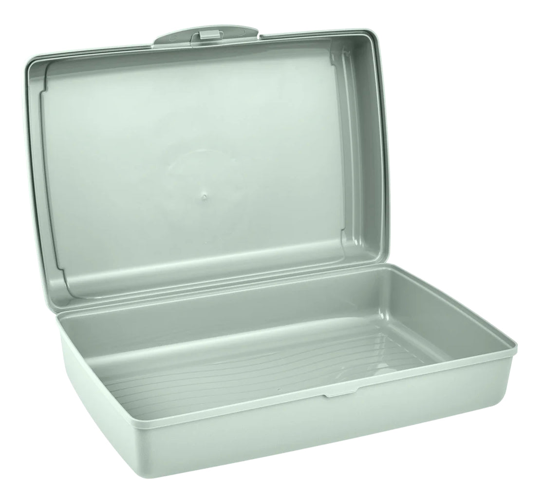 keeeper Luca Aufbewahrungsbox 3,7 l – Polypropylen – Grün – 300 × 85 × 200 mm