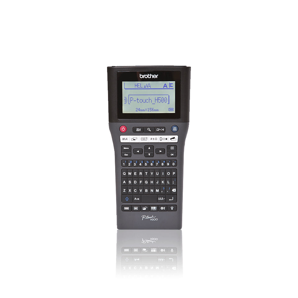 Brother PT-H500 – Beschriftungsgerät, TZe bis 24 mm, 180×180 dpi, 30 mm/s, USB, Autoabschneider
