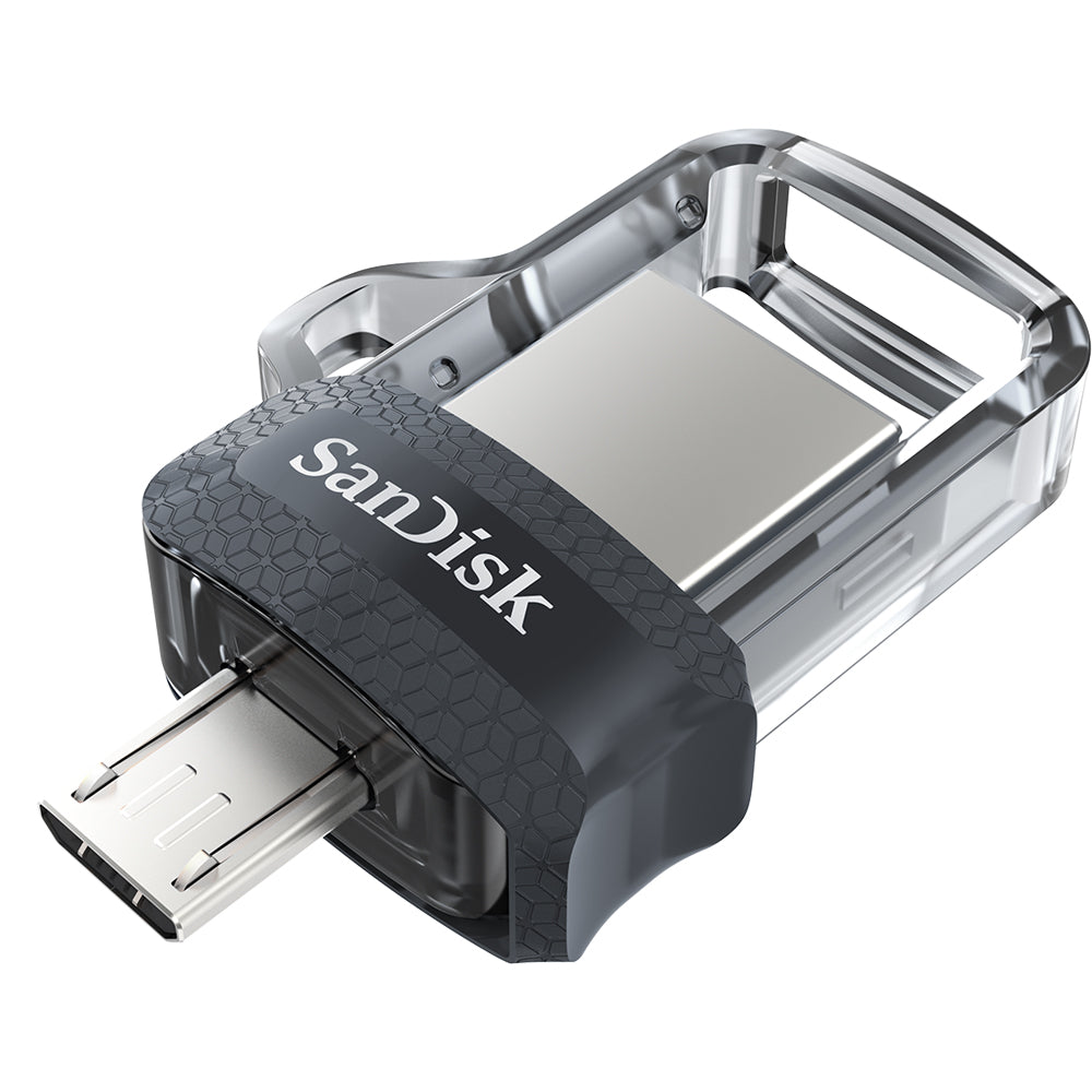 SanDisk Ultra Dual Drive m3.0 USB-Stick – 32 GB, USB 3.0, 130 MB/s