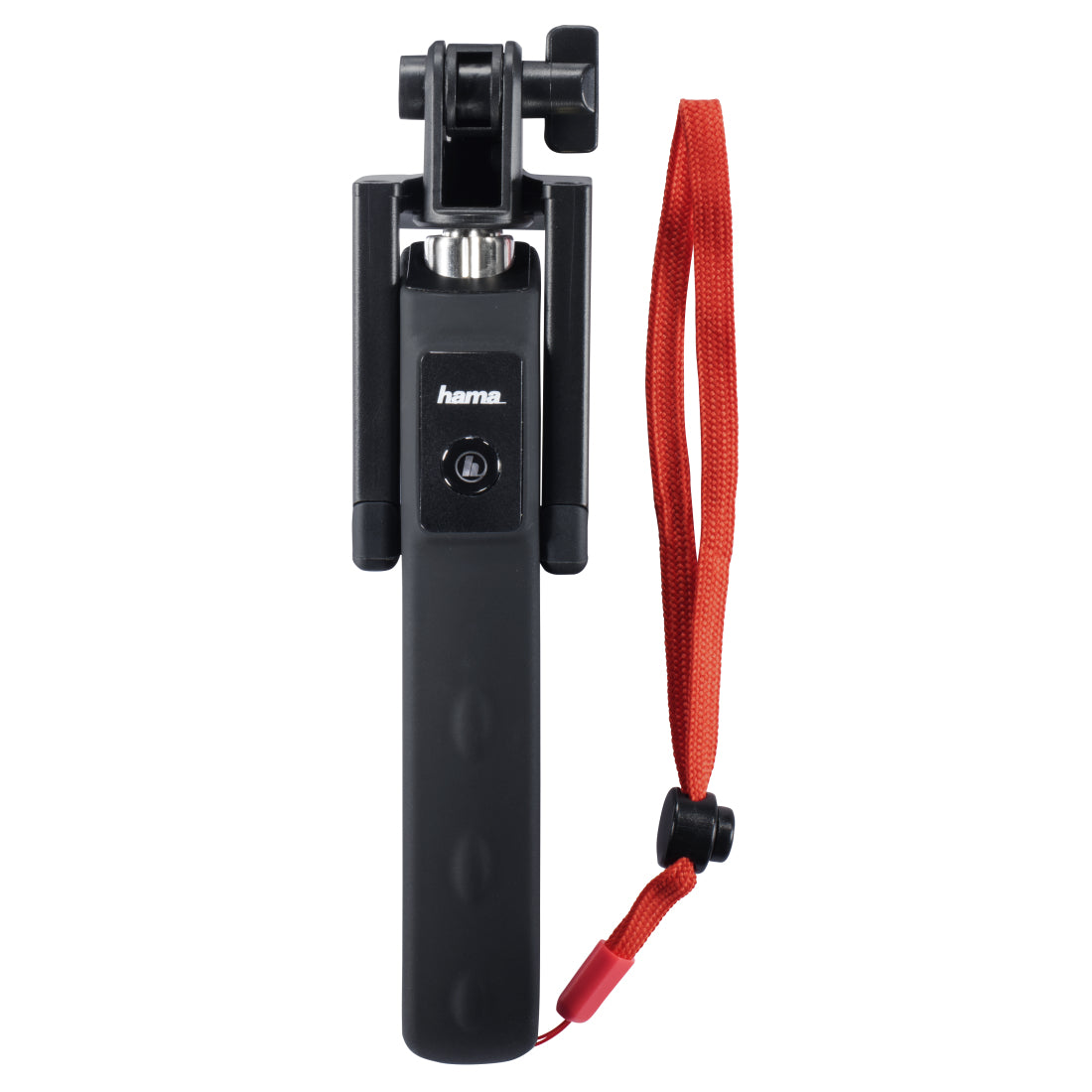 Hama Selfie-Stick, Bluetooth-Auslöser, teleskopisch 70 cm – für Smartphones – Schwarz, Kunststoff