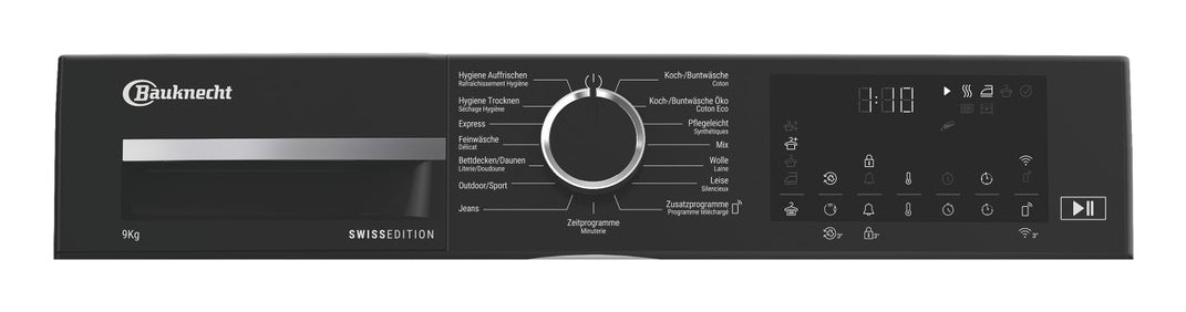 Bauknecht Wäschetrockner BKTR6109 – 9 kg, Energieklasse C, Inverter & Automatikprogramme – weiss/schwarz