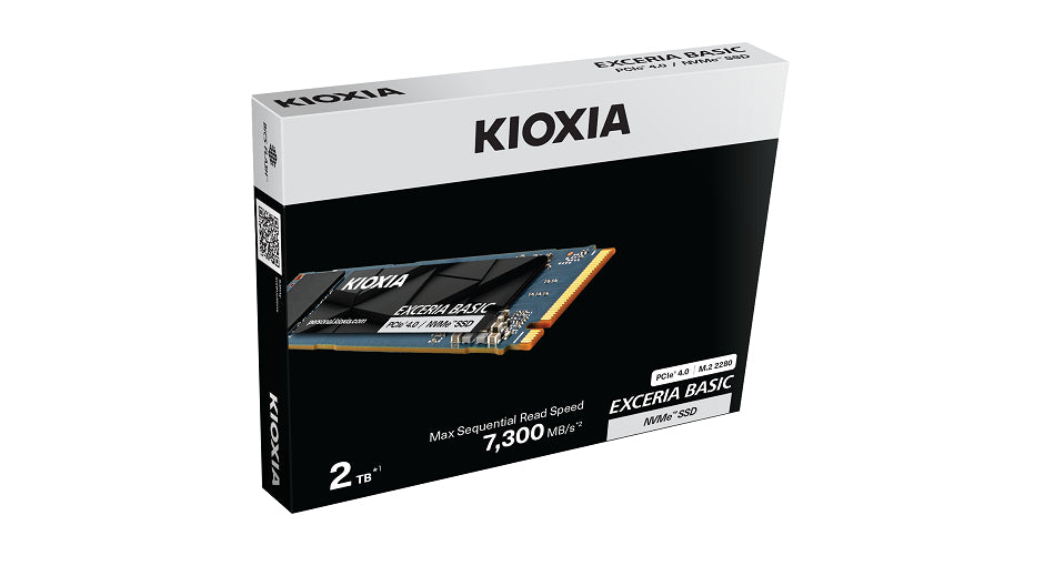 Kioxia EXCERIA BASIC 1 TB – M.2 2280 NVMe PCIe 4.0, QLC