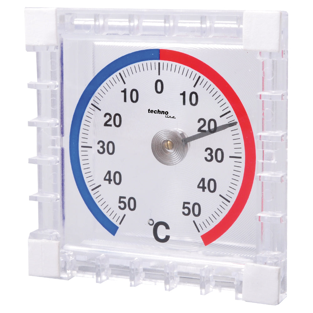 Technoline WA 1010 – Wetterstation, Aussentemperatur, inkl. Aussensender – Weiss