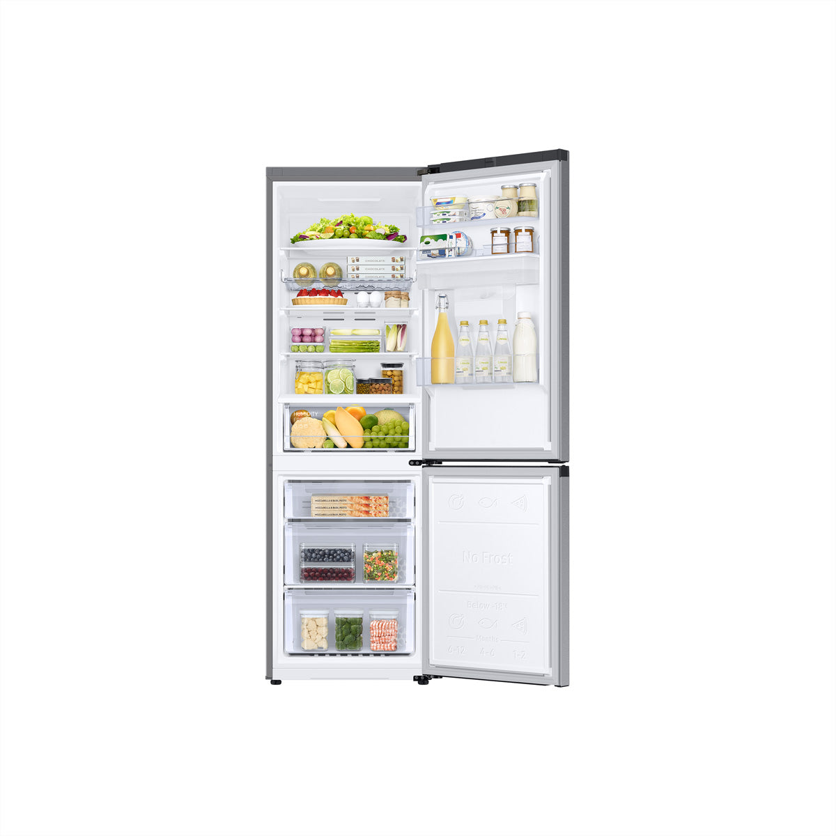 Samsung Kühl-Gefrierkombination RB7300 – 341 l, 230 V, Energieeffizienzklasse D, 35 dB
