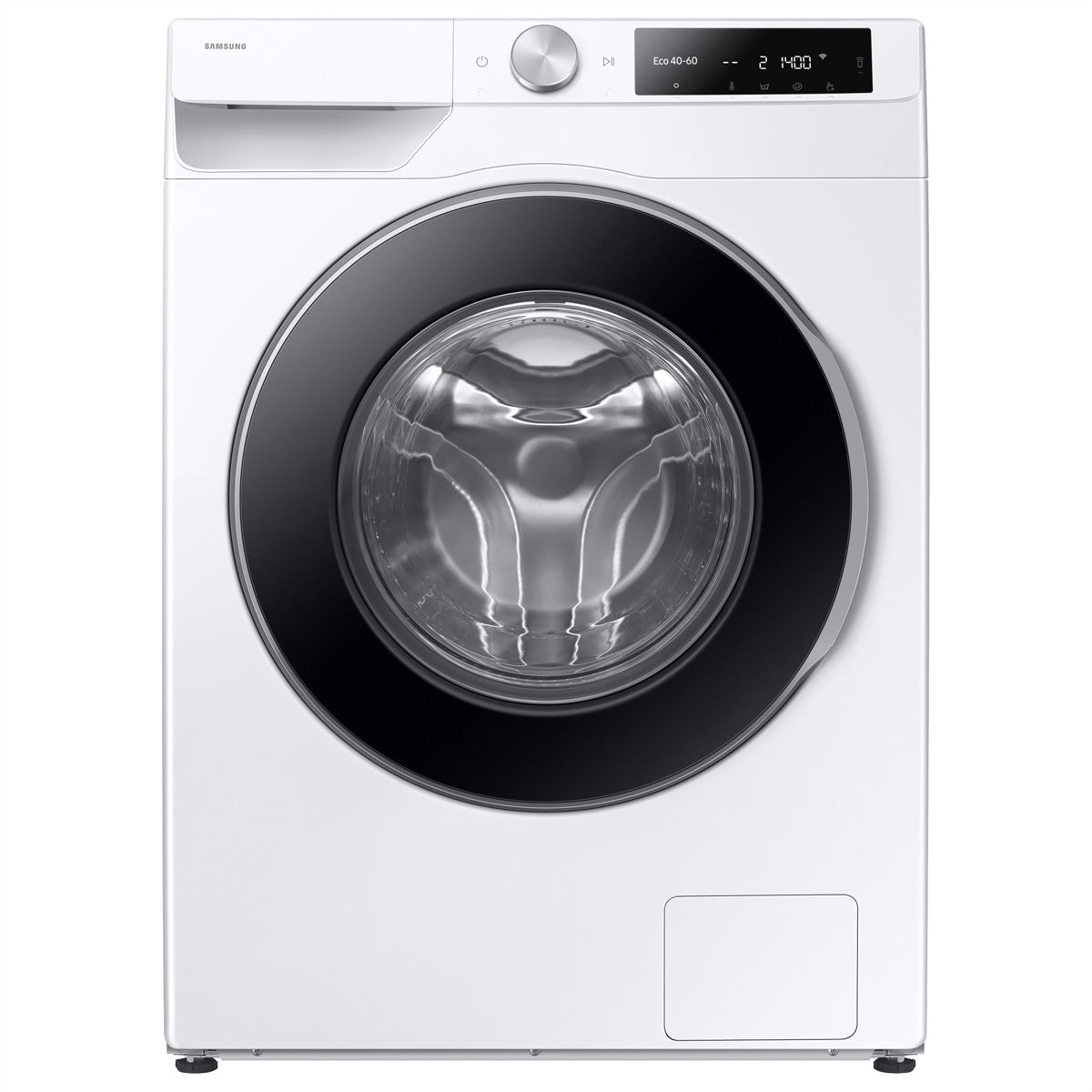 Samsung Waschmaschine WW6000 – 9 kg, 1400 U/min, AI EcoBubble, SmartThings, 44 kWh/100 Zyklen – weiss