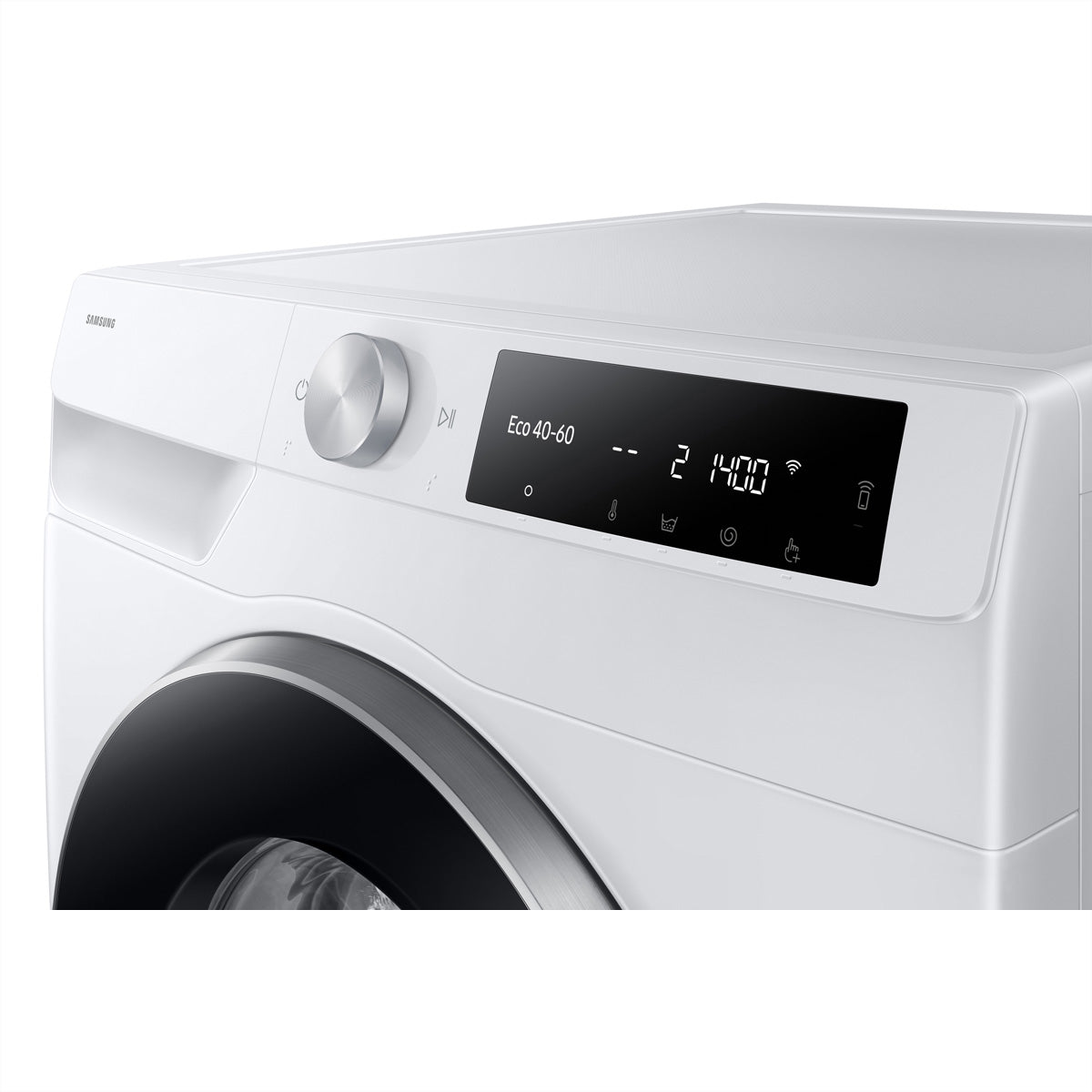 Samsung Waschmaschine WW6000 – 9 kg, 1400 U/min, AI EcoBubble, SmartThings, 44 kWh/100 Zyklen – weiss