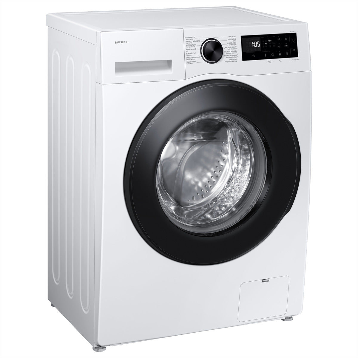 Samsung Waschmaschine WW5100 Slim – 60 × 85 × 47 cm, weiss, 8 kg, 1200 U/min, wifi-gesteuert