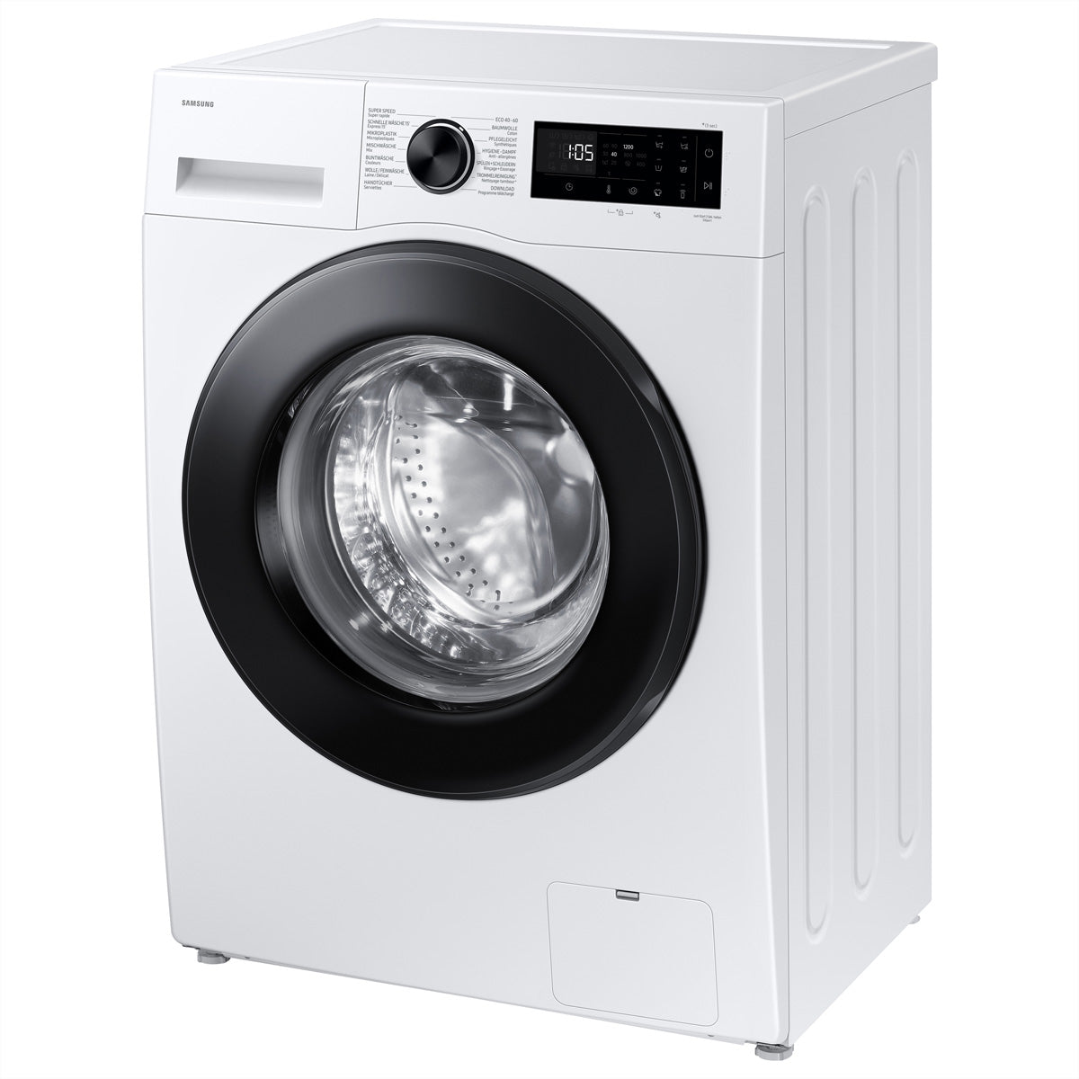 Samsung Waschmaschine WW5100 Slim – 60 × 85 × 47 cm, weiss, 8 kg, 1200 U/min, wifi-gesteuert