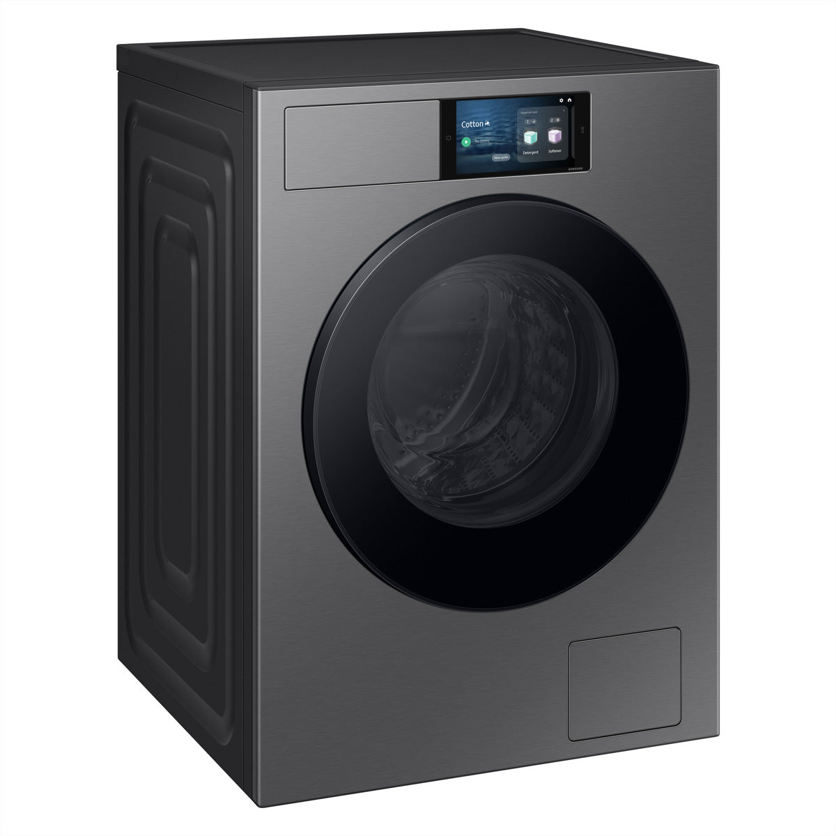 Samsung Waschmaschine Frontlader, WF90H09C4ST5, 9 kg, Schwarz, Energieklasse A